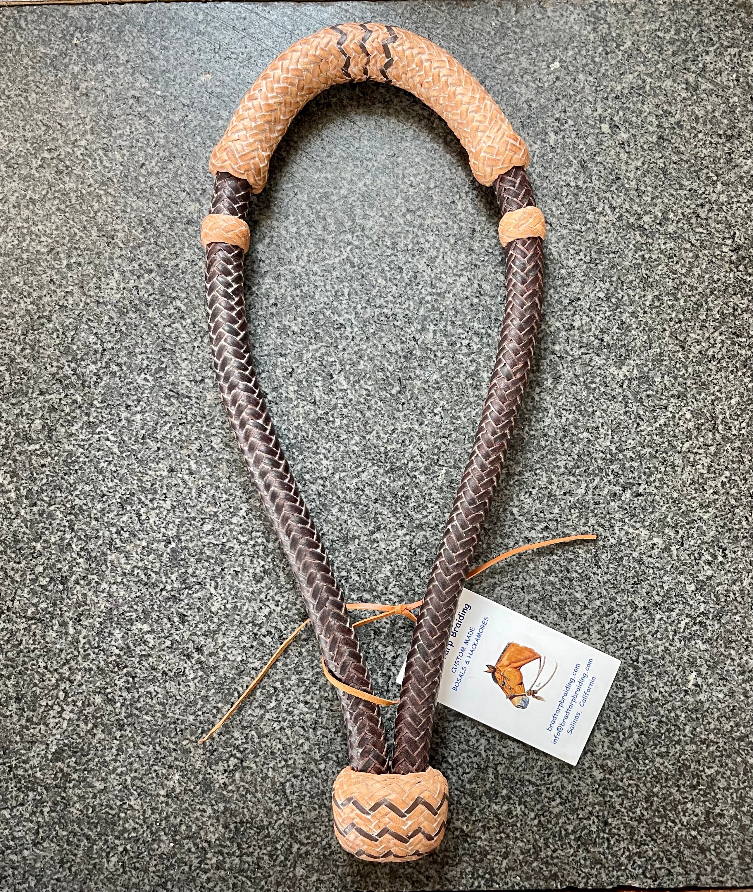 1/2 Rawhide & Roo Hide Bosal by Brad Tarp – BuckarooGear.com