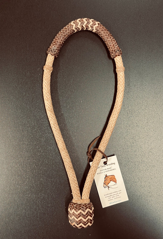 1/2" Rawhide & Roo Hide Bosal by Brad Tarp