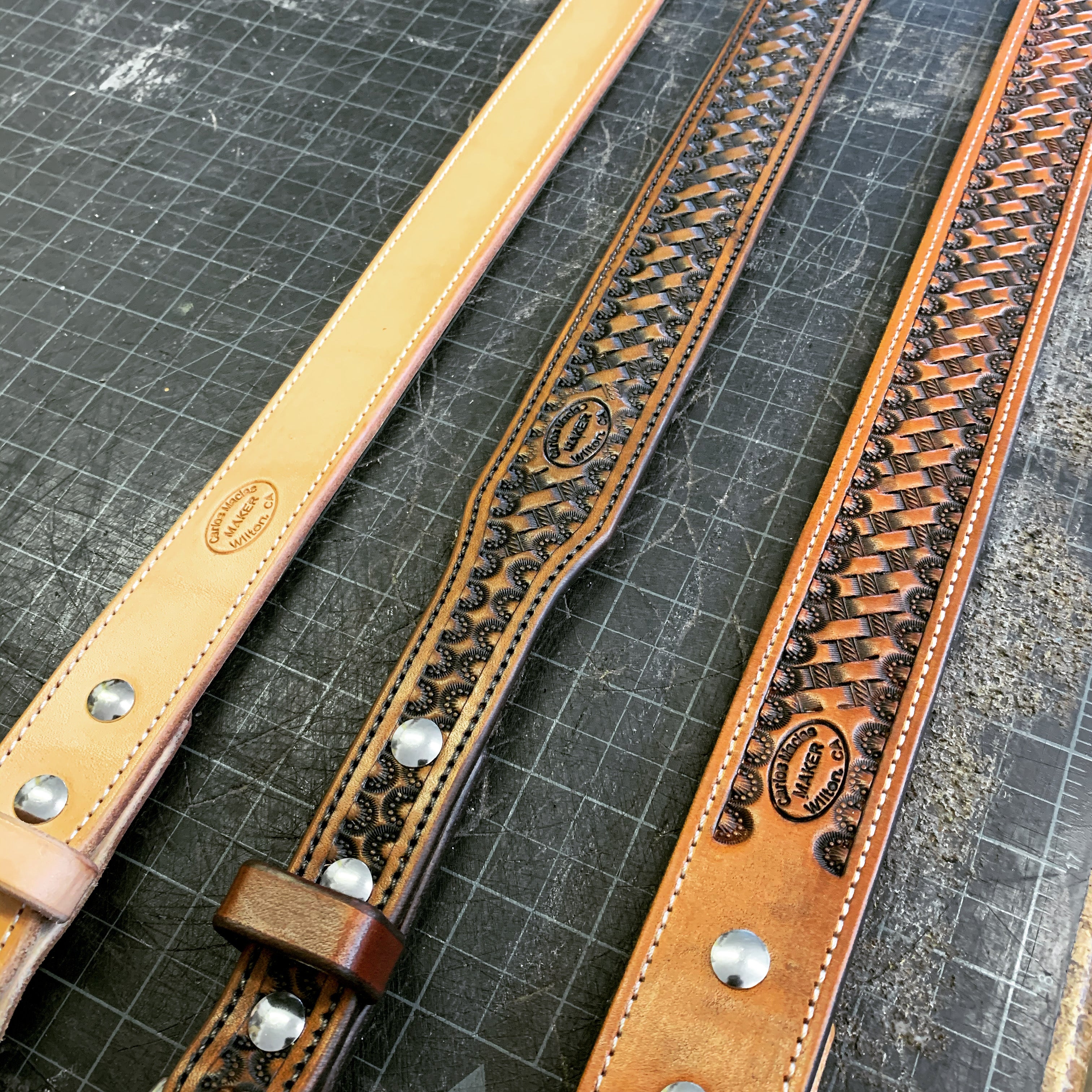 Custom shop belt maker